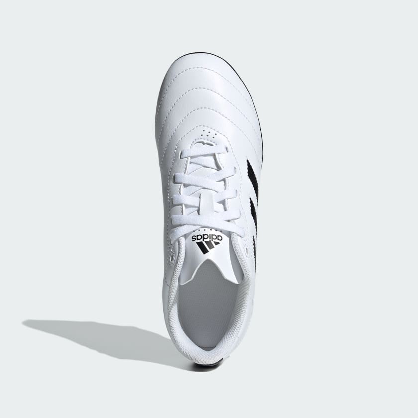 ADDIAS JUNIOR GOLETTO VIII WHITE FOOTBALL BOOTS