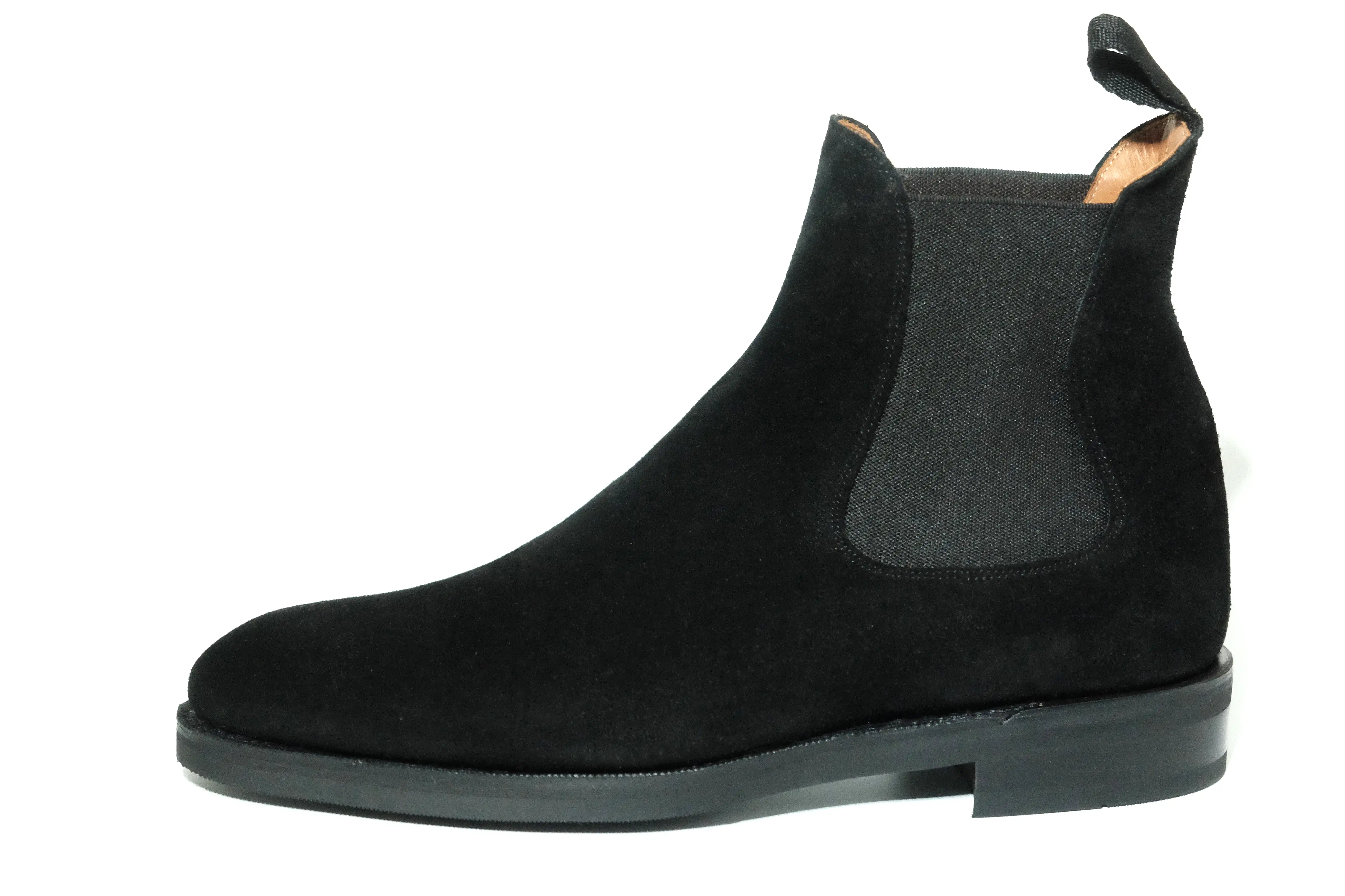 Alki - MTO - Black Suede - NGT Last - Double City Rubber Sole