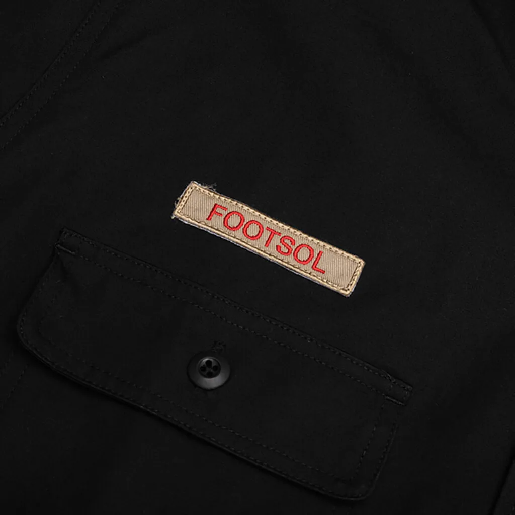 Bape Relaxed Fit Boyscout Shirt - Black