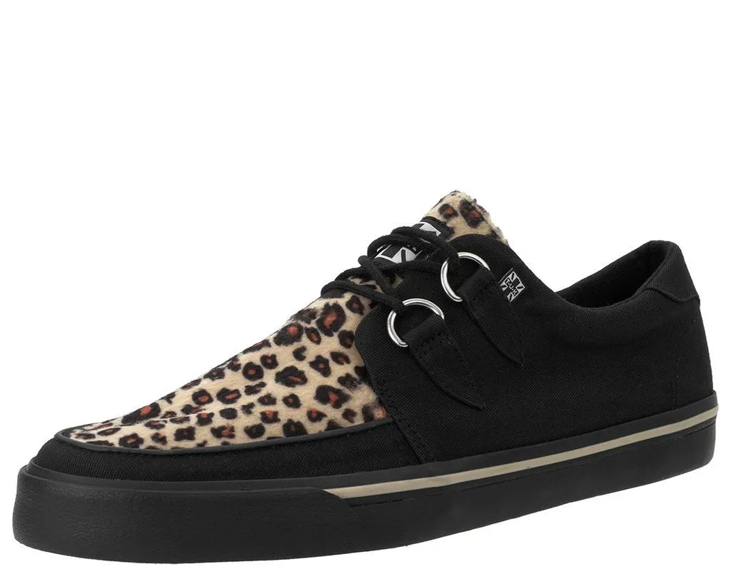 Black & Leopard VLK Creeper Sneaker