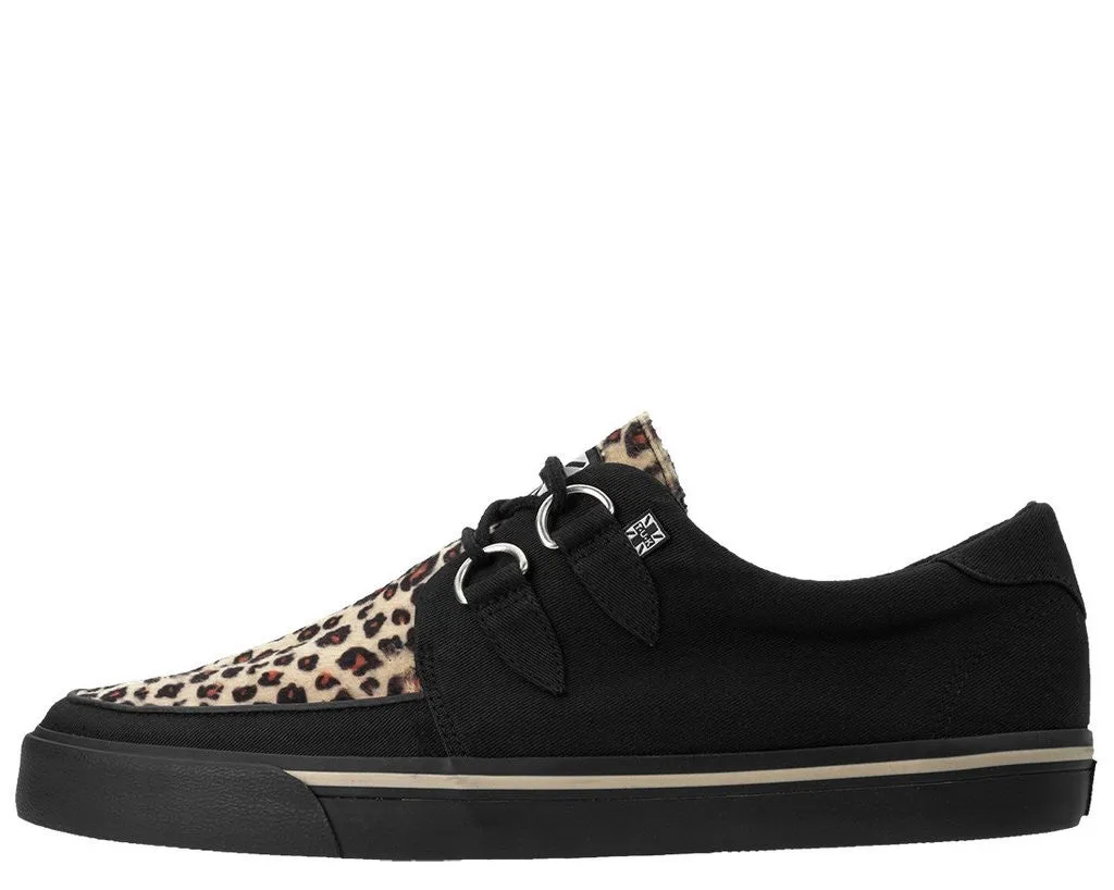 Black & Leopard VLK Creeper Sneaker