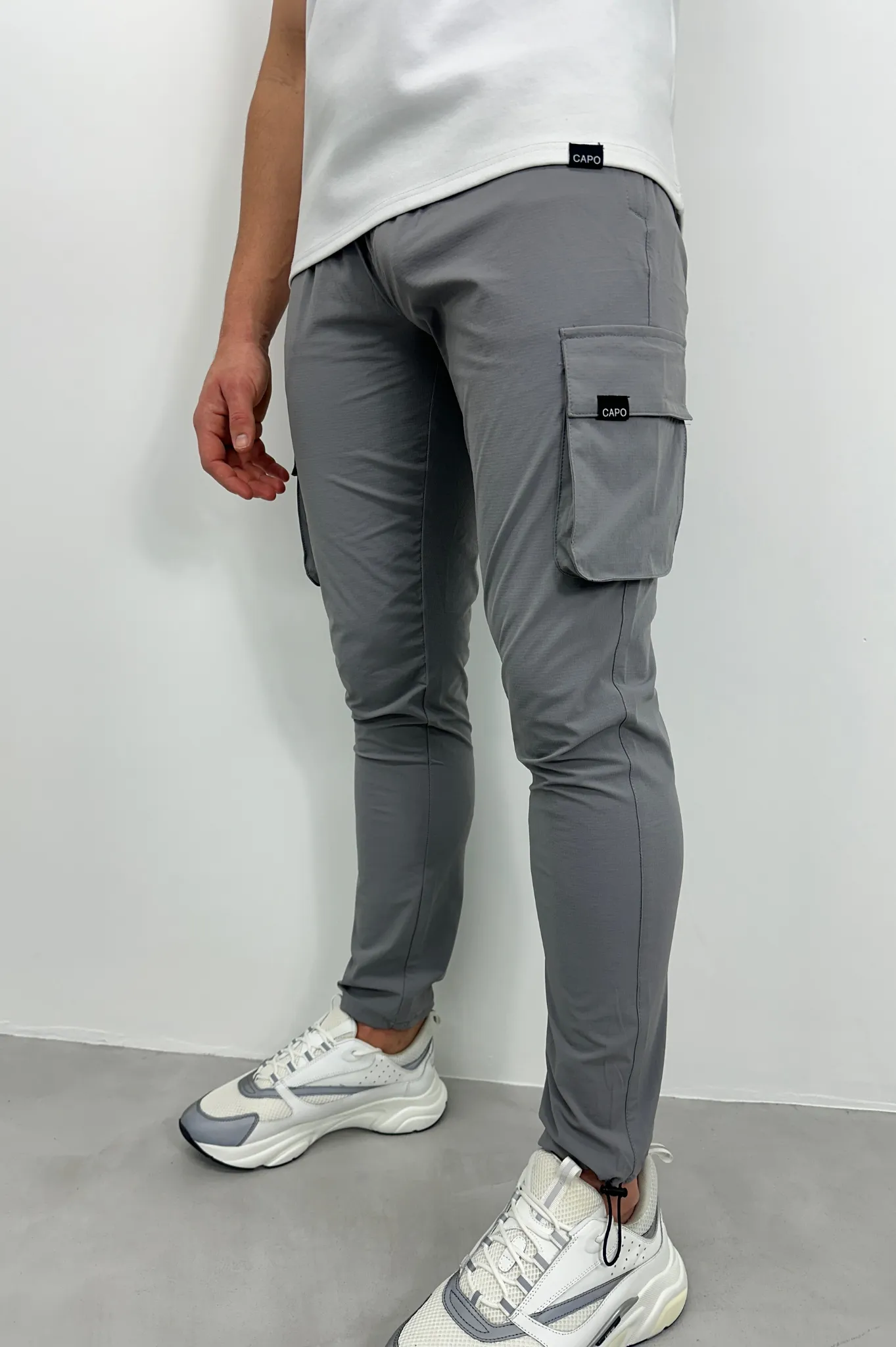 Capo ACTIVE Cargo Pant Toggle - Mid Grey