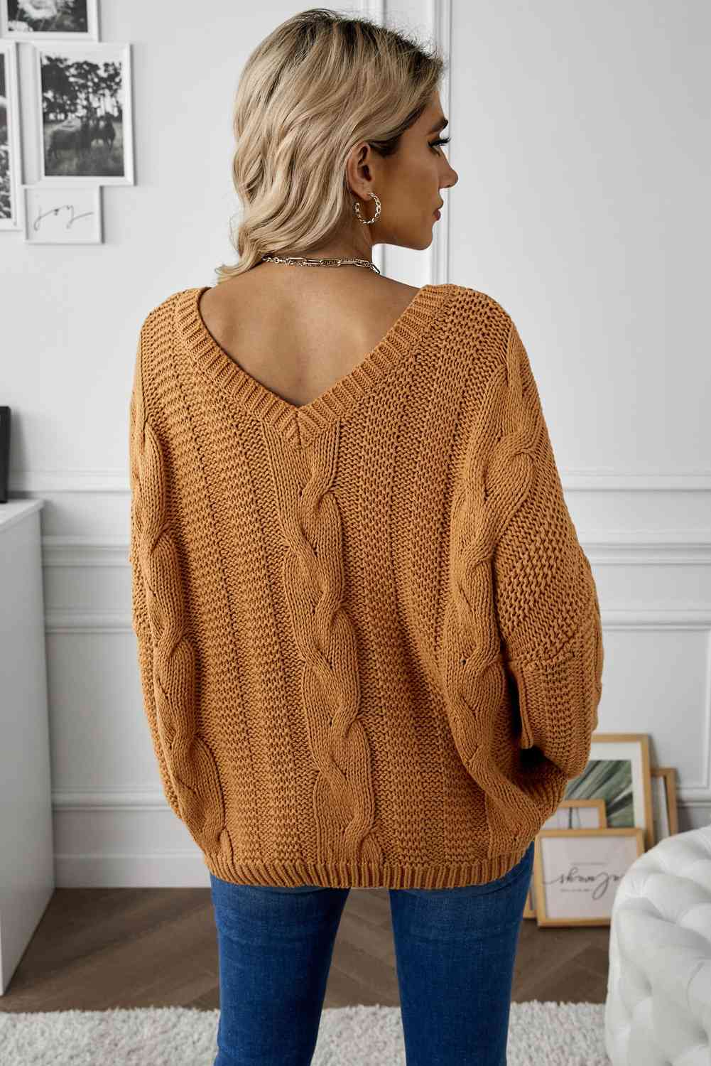 Casey Cable Knit Sweater