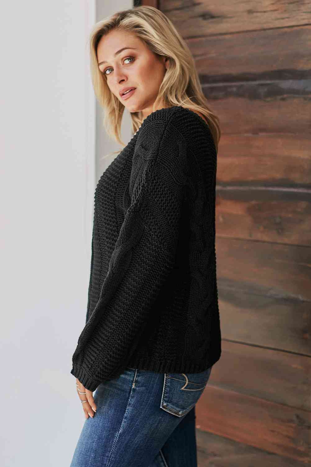 Casey Cable Knit Sweater