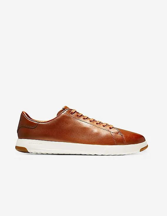 Cole Haan Men Tan GrandPrø Tennis Sneaker