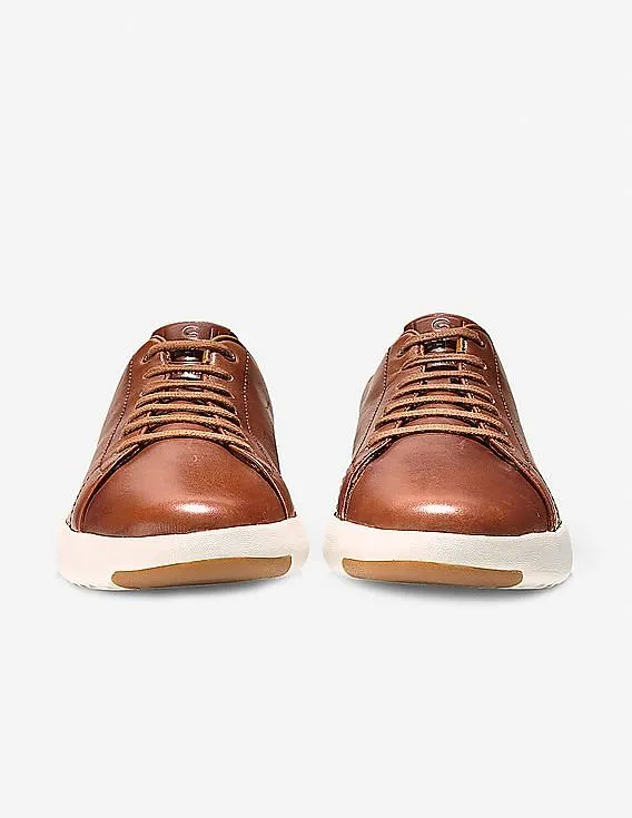 Cole Haan Men Tan GrandPrø Tennis Sneaker