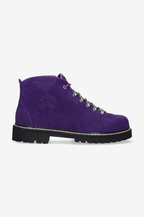 Diemme suede biker boots Tirol women's violet color