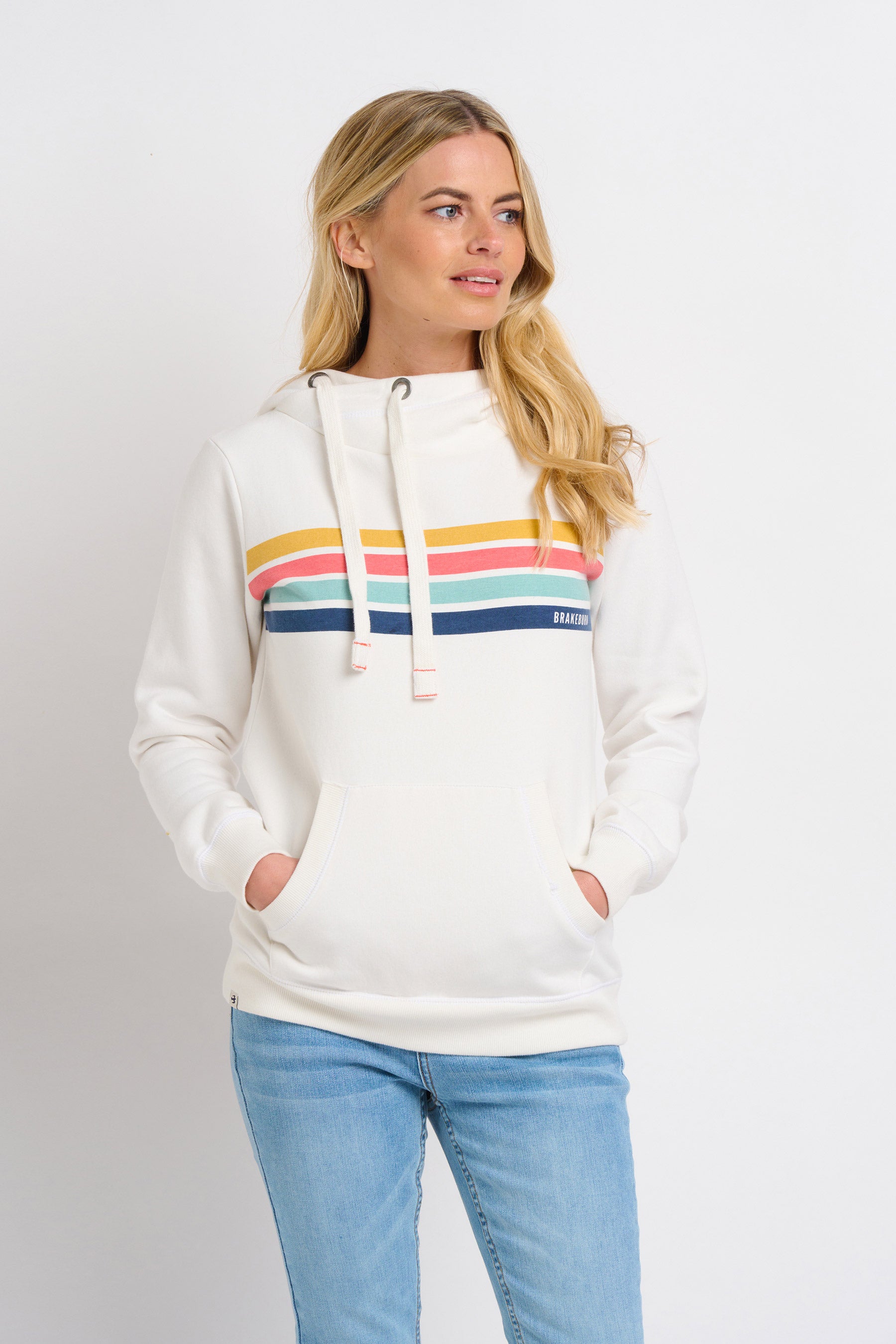 Elise Stripe Hoodie