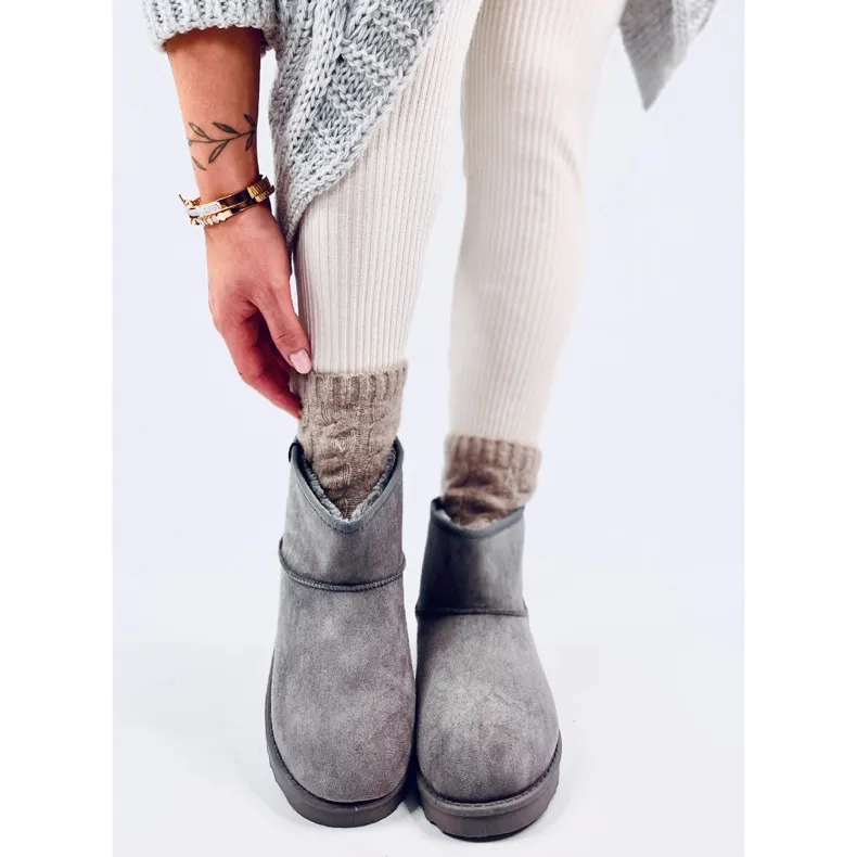 Emus Darby Gray snow boots grey