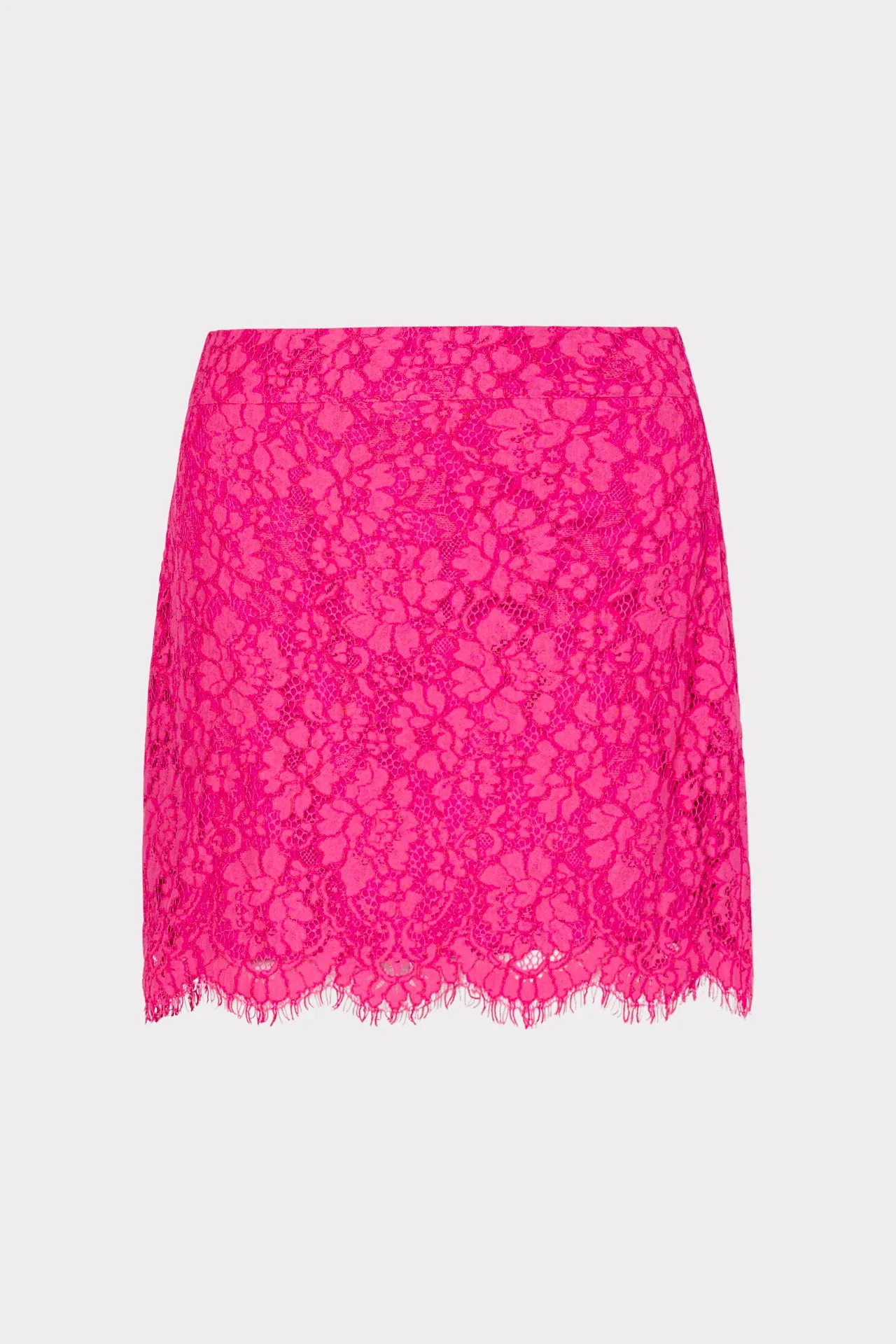 Fiore Lace Modern Mini Skirt