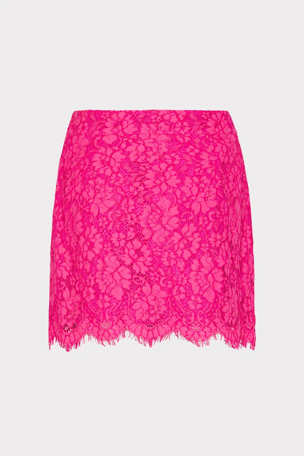 Fiore Lace Modern Mini Skirt