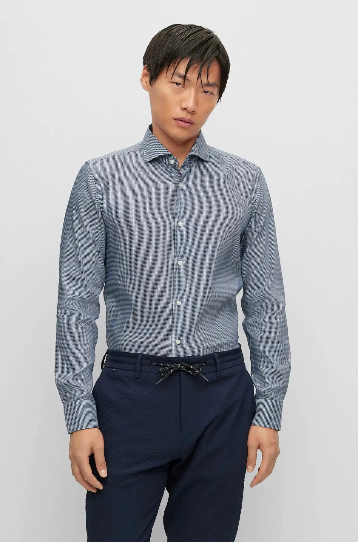 Hank 4 Way Stretch Dress Shirt 50490383