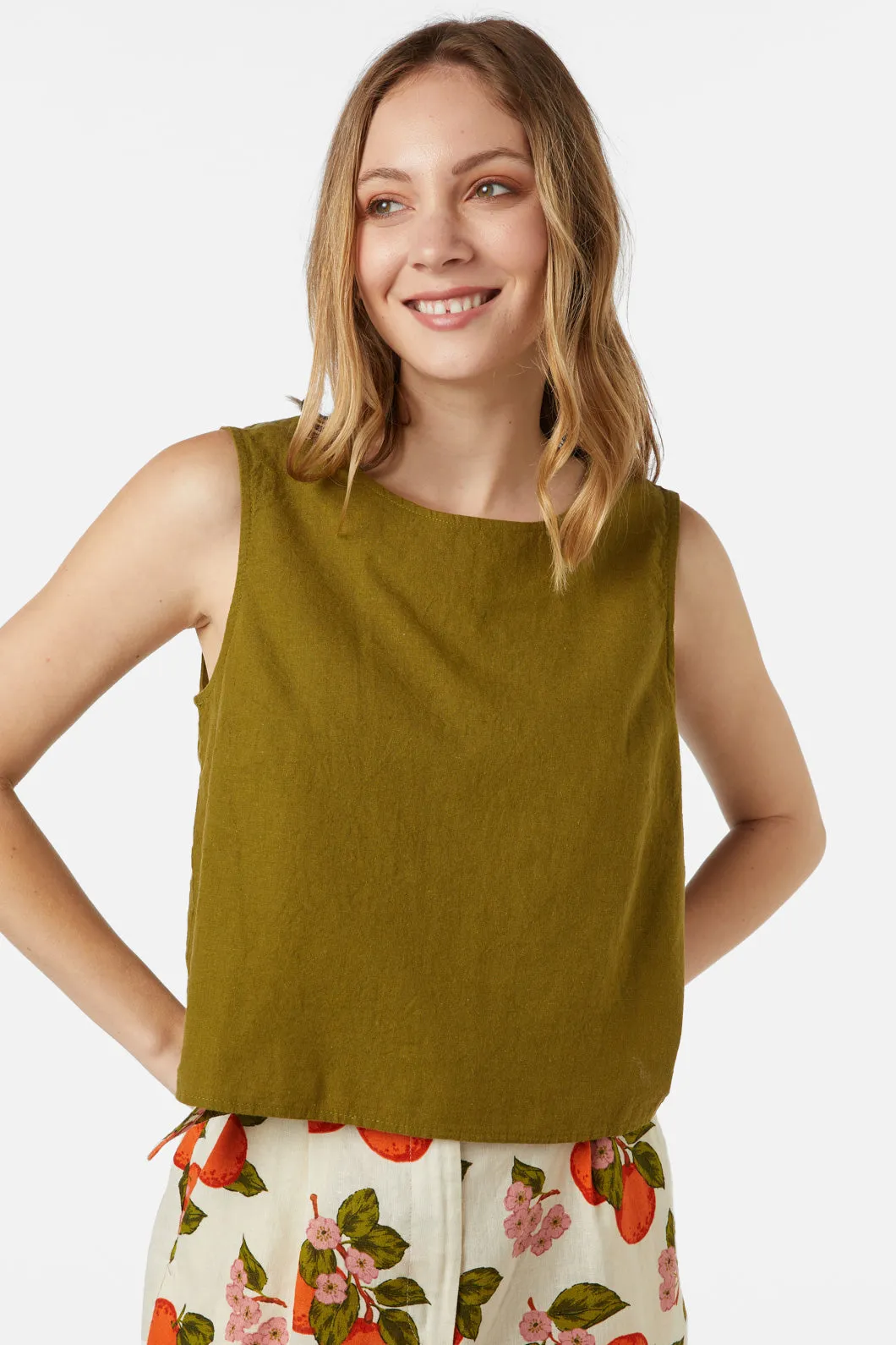 Hannah Sleeveless Top