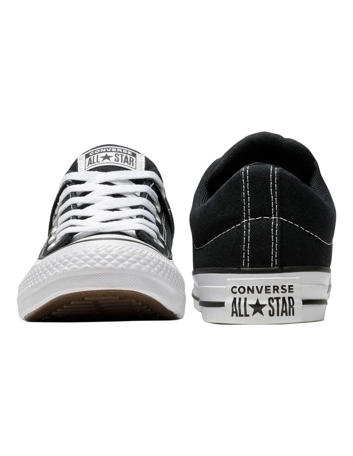 High Street Ox Sneaker in Black