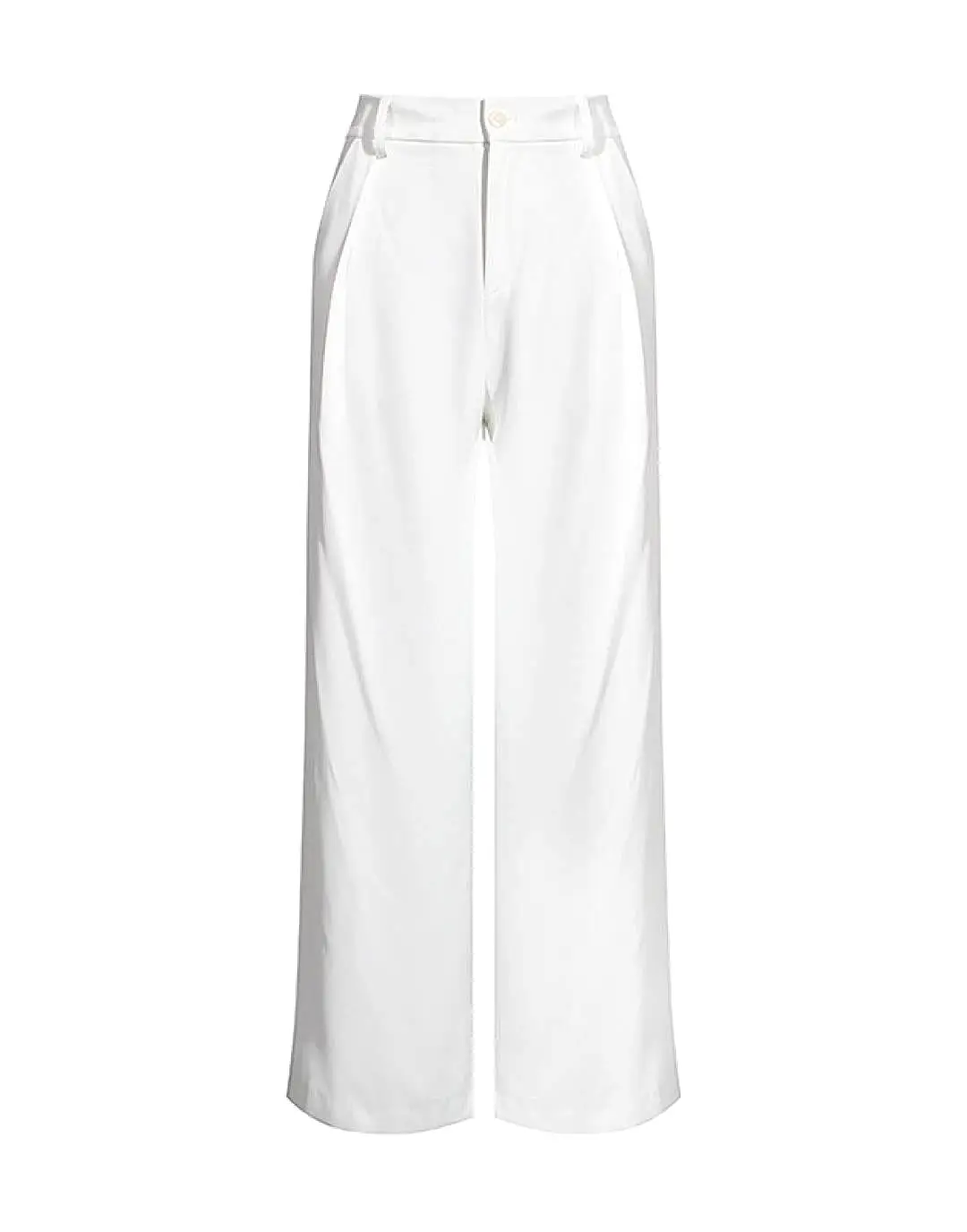 High Waisted Wide Laced Ankle Pants