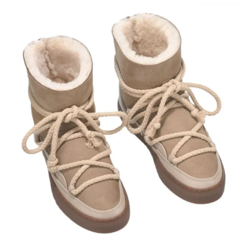 Inuikii Classic W 75202-005 snow boots beige