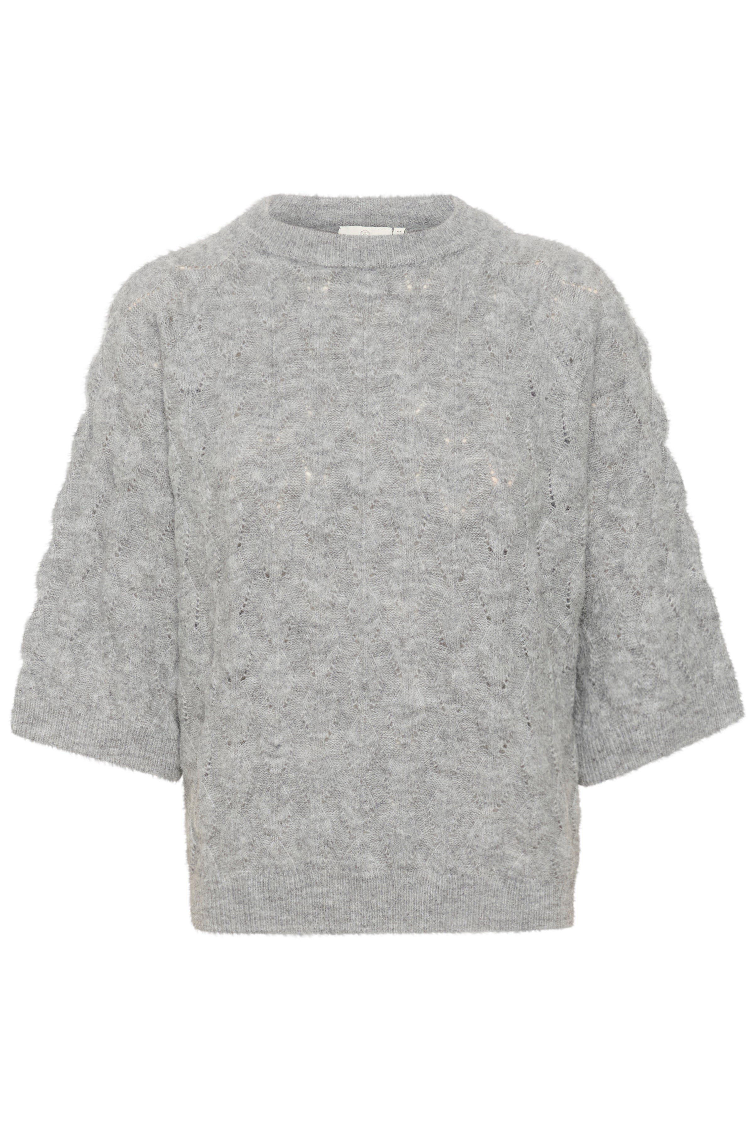 Kaffe KAmalene knit pullover grey melange