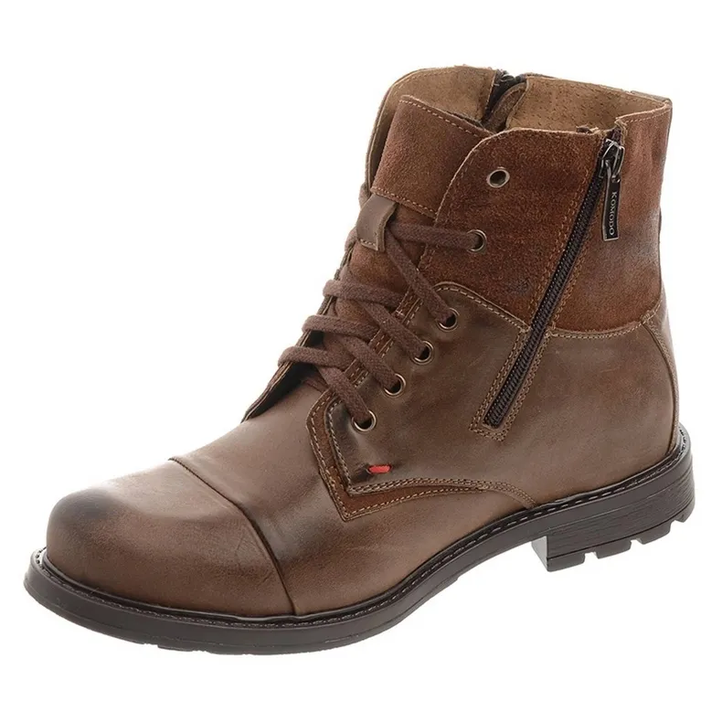 KOMODO 871 brown snow boots