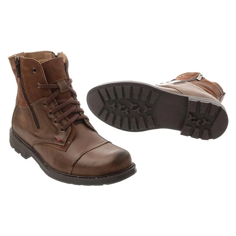 KOMODO 871 brown snow boots