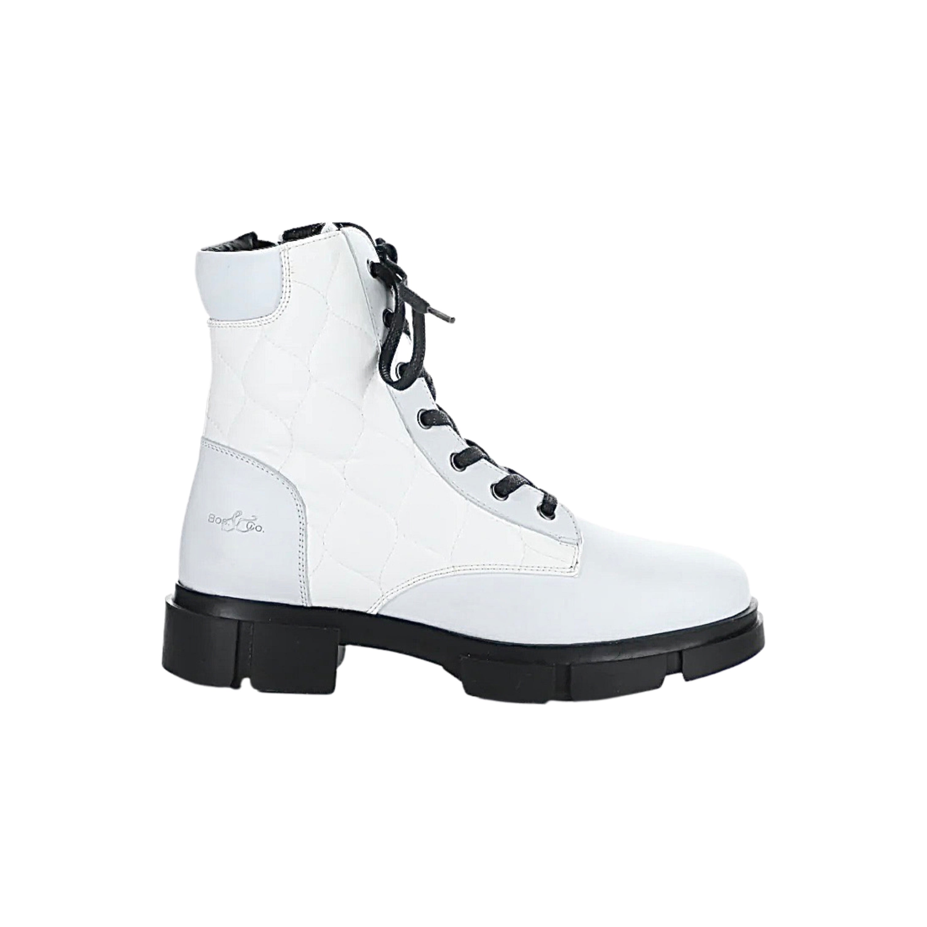 Libel White WATERPROOF Lace Up Boot