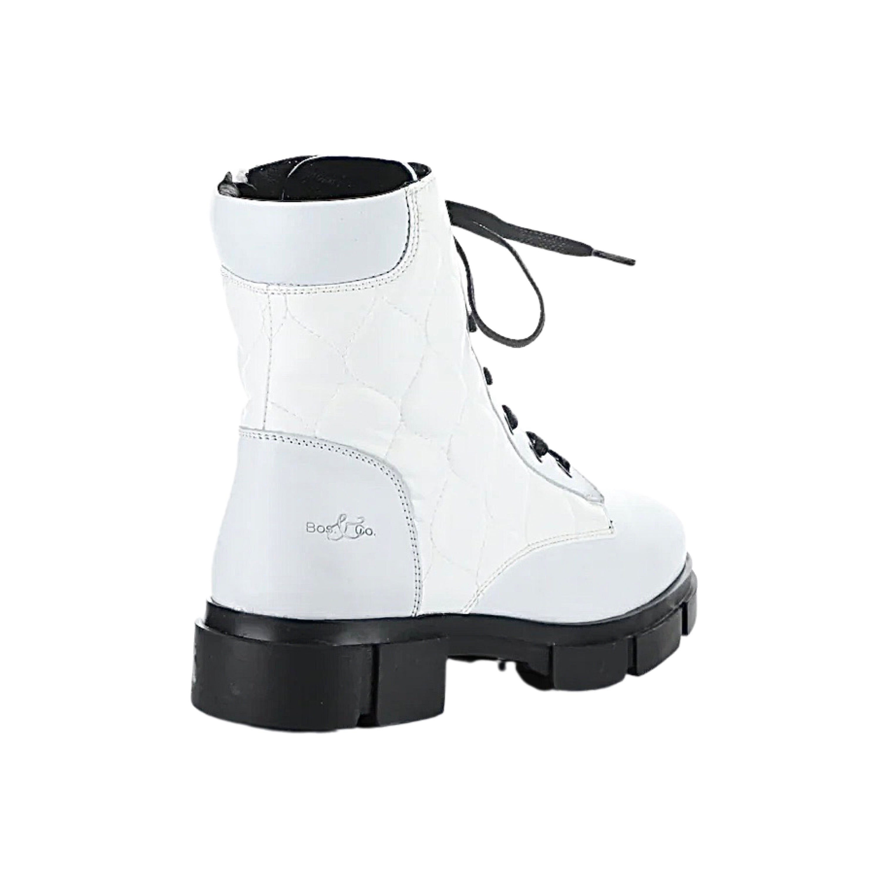 Libel White WATERPROOF Lace Up Boot