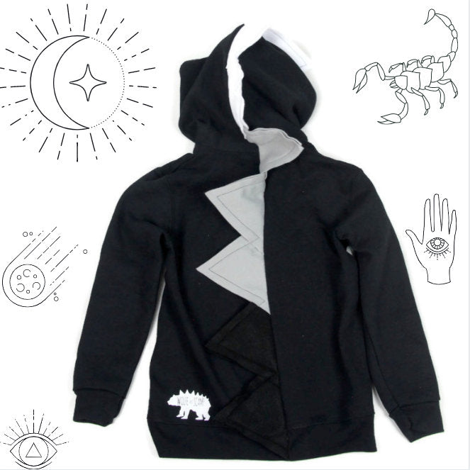 Limited-Edition Dinosaur Hoodie - Moon Child