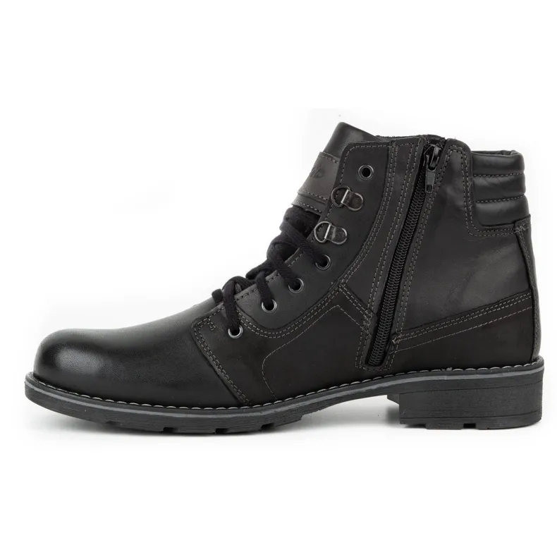 Mario Pala 323 black snow boots