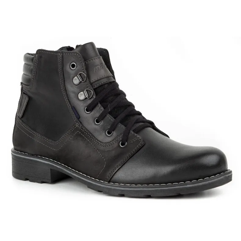 Mario Pala 323 black snow boots