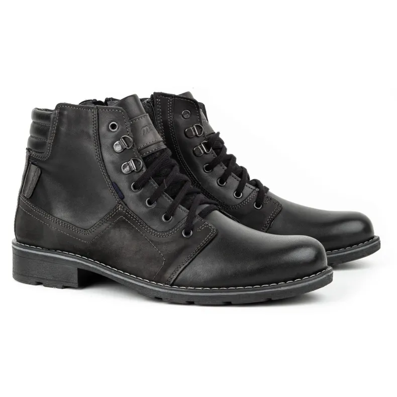 Mario Pala 323 black snow boots