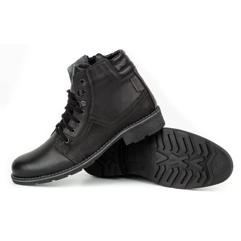 Mario Pala 323 black snow boots