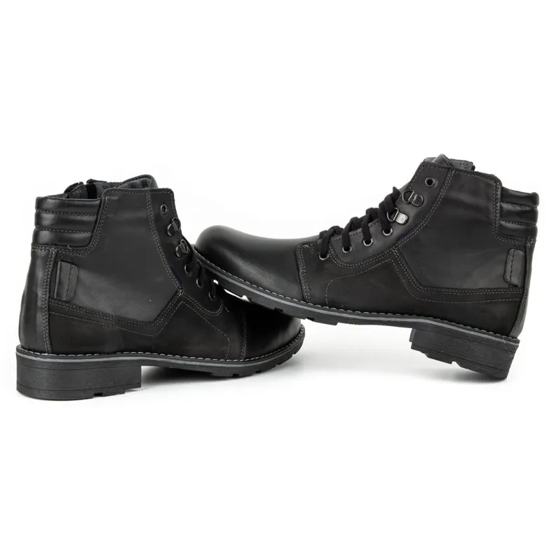 Mario Pala 323 black snow boots