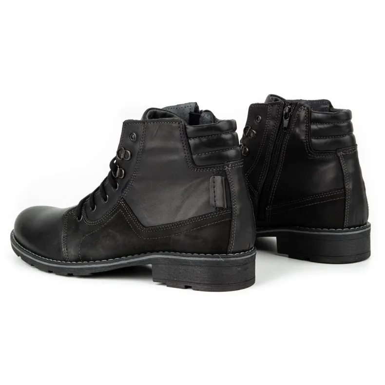 Mario Pala 323 black snow boots