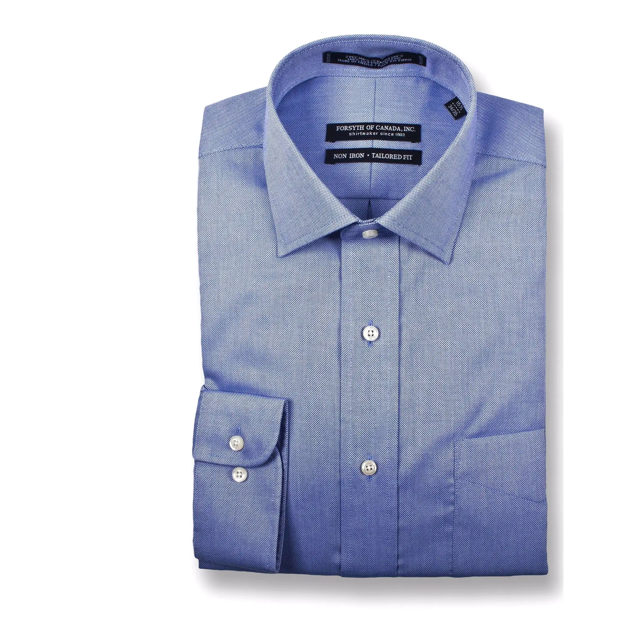 Men's Forsyth of Canada | The Freedom Shirt™ Brock Spread Collar | Tailored Fit