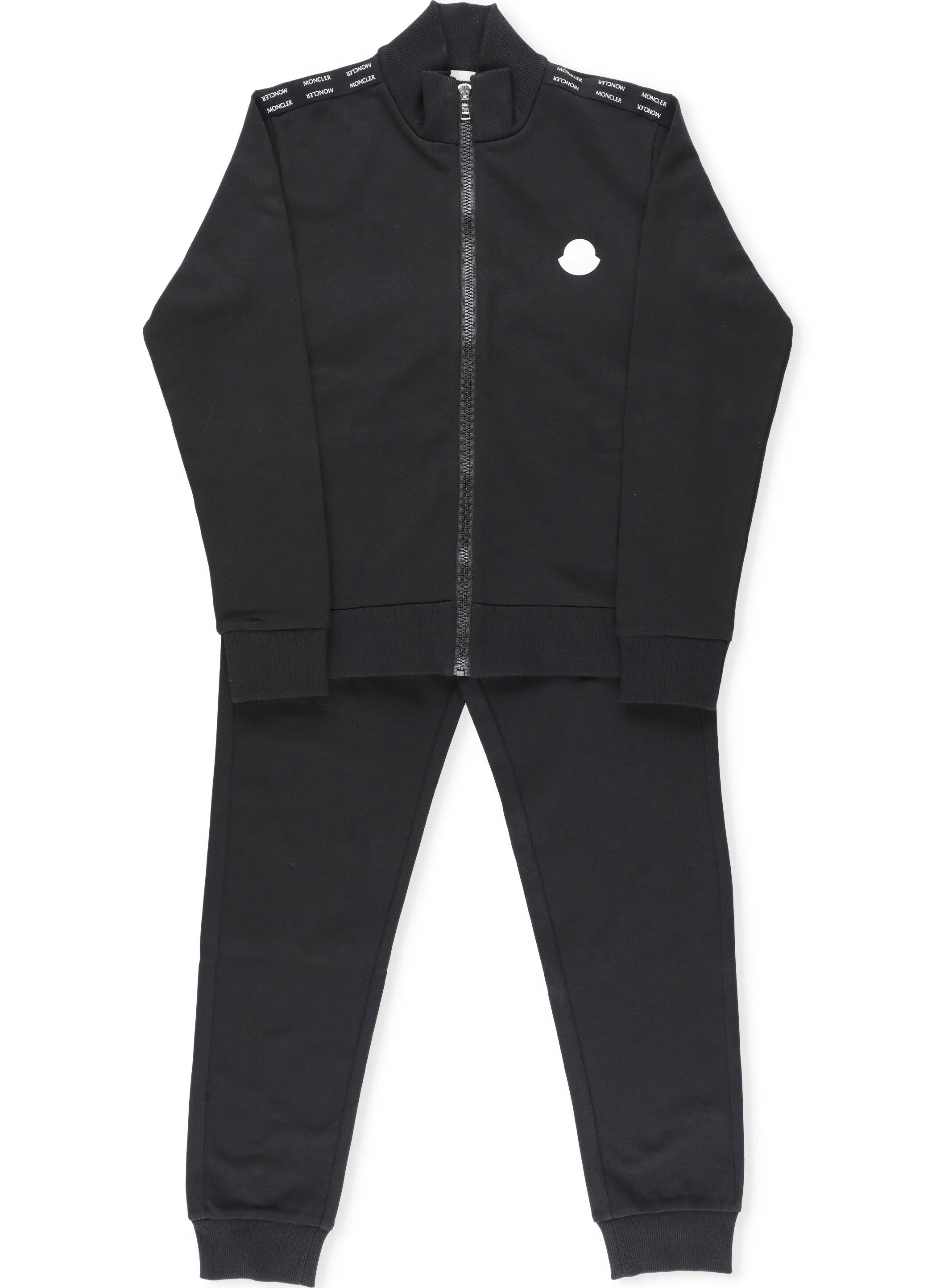 Moncler Enfant Logo Patch Zipped Suit