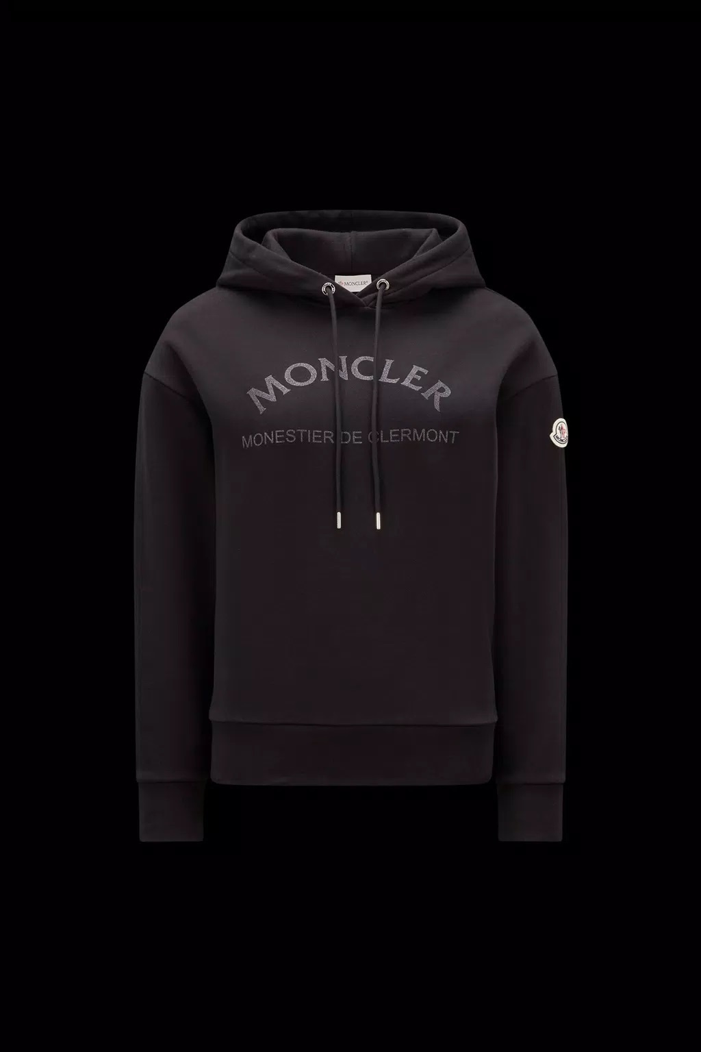 MONCLER  |Glitter Logo Hoodie