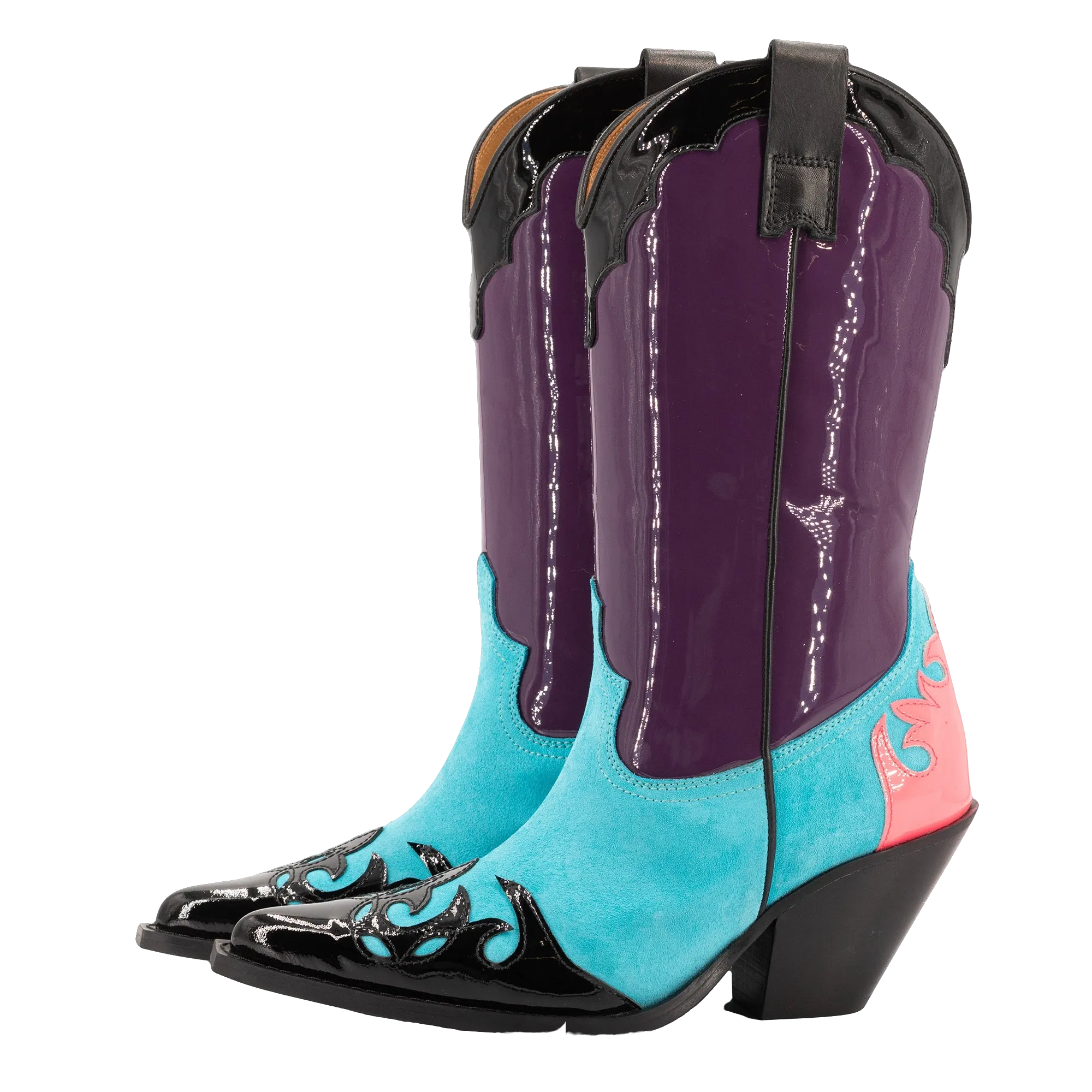 MULTICOLOURED BOOTS