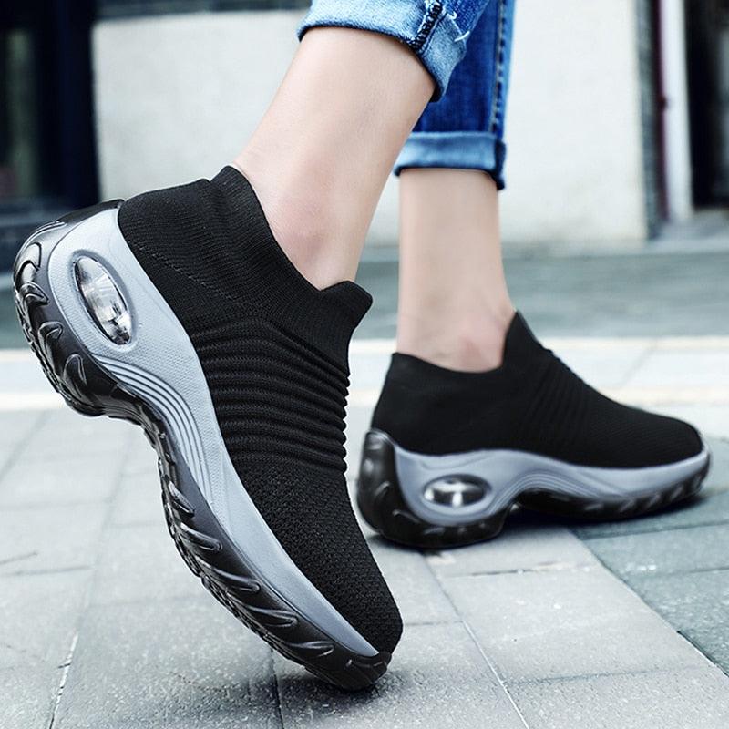 Orthopedic Platform Sneakers for Women - Hypersoft and Comfortable!