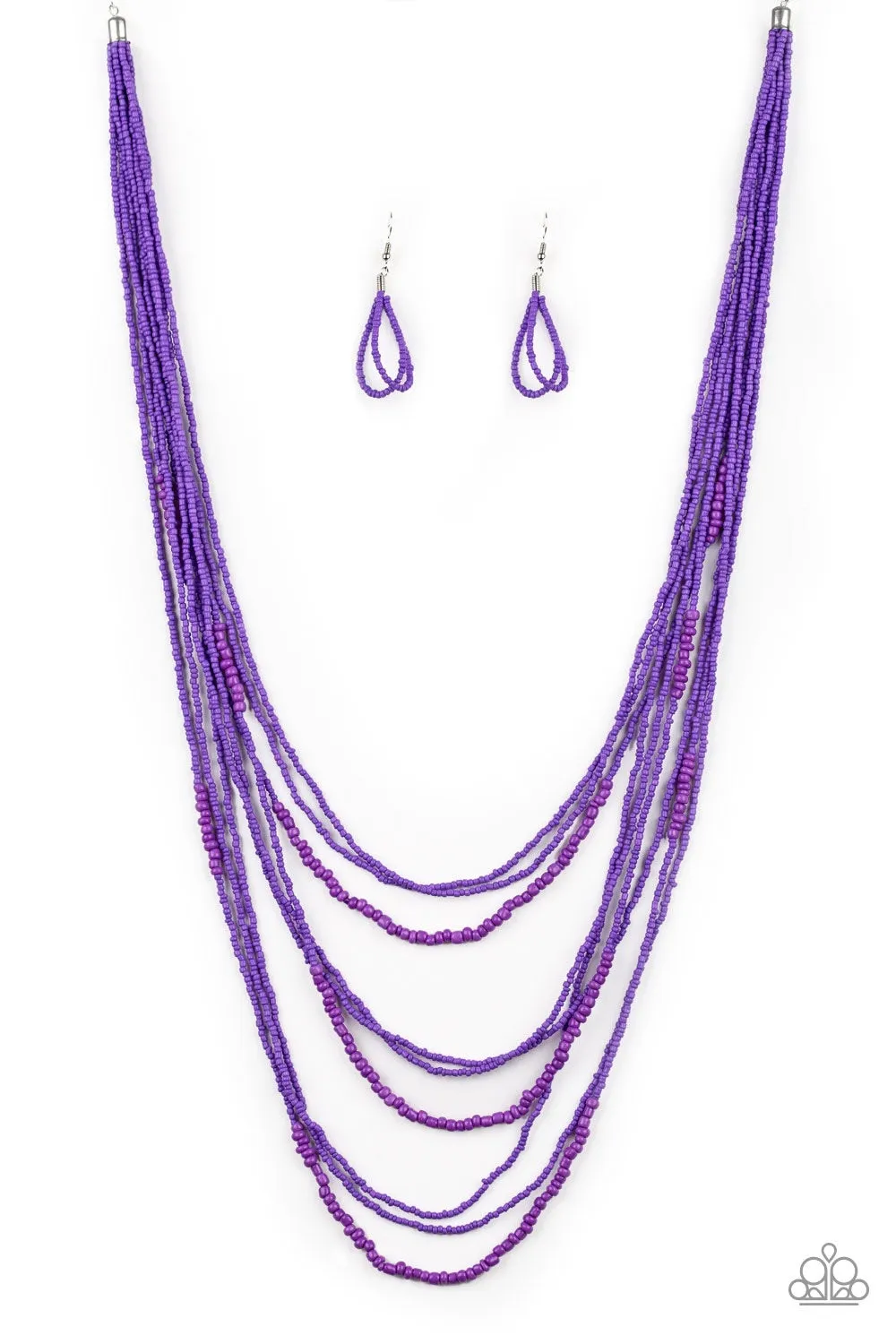 Paparazzi Totally Tonga Purple Necklace