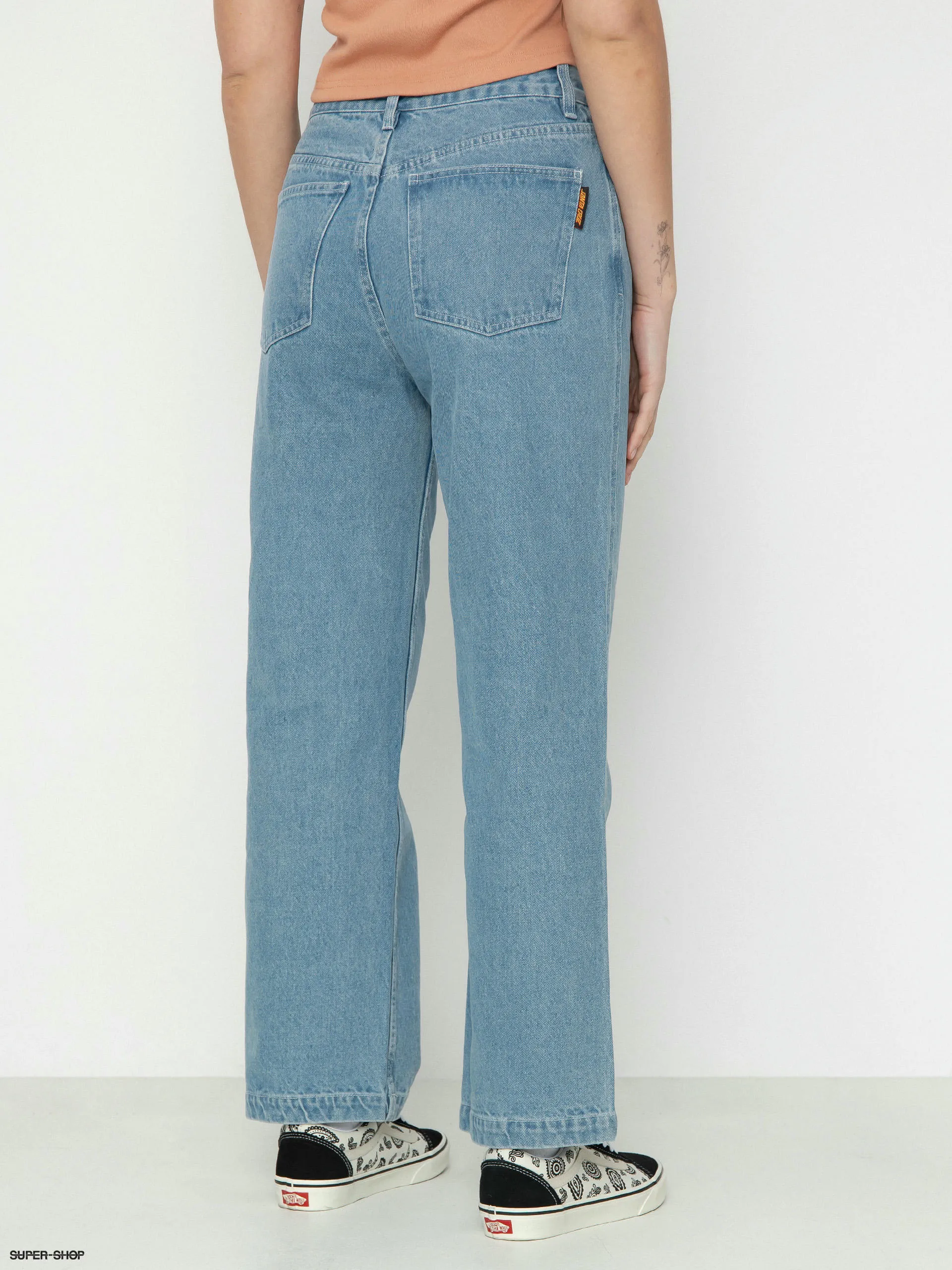 Santa Cruz Pants Classic Baggy Jeans Wmn (bleach blue)