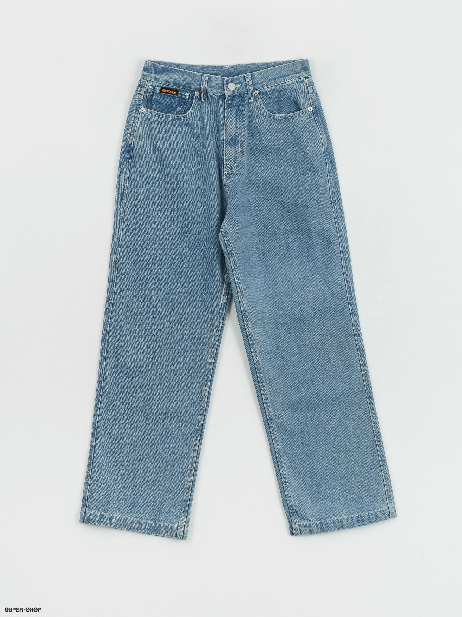 Santa Cruz Pants Classic Baggy Jeans Wmn (bleach blue)