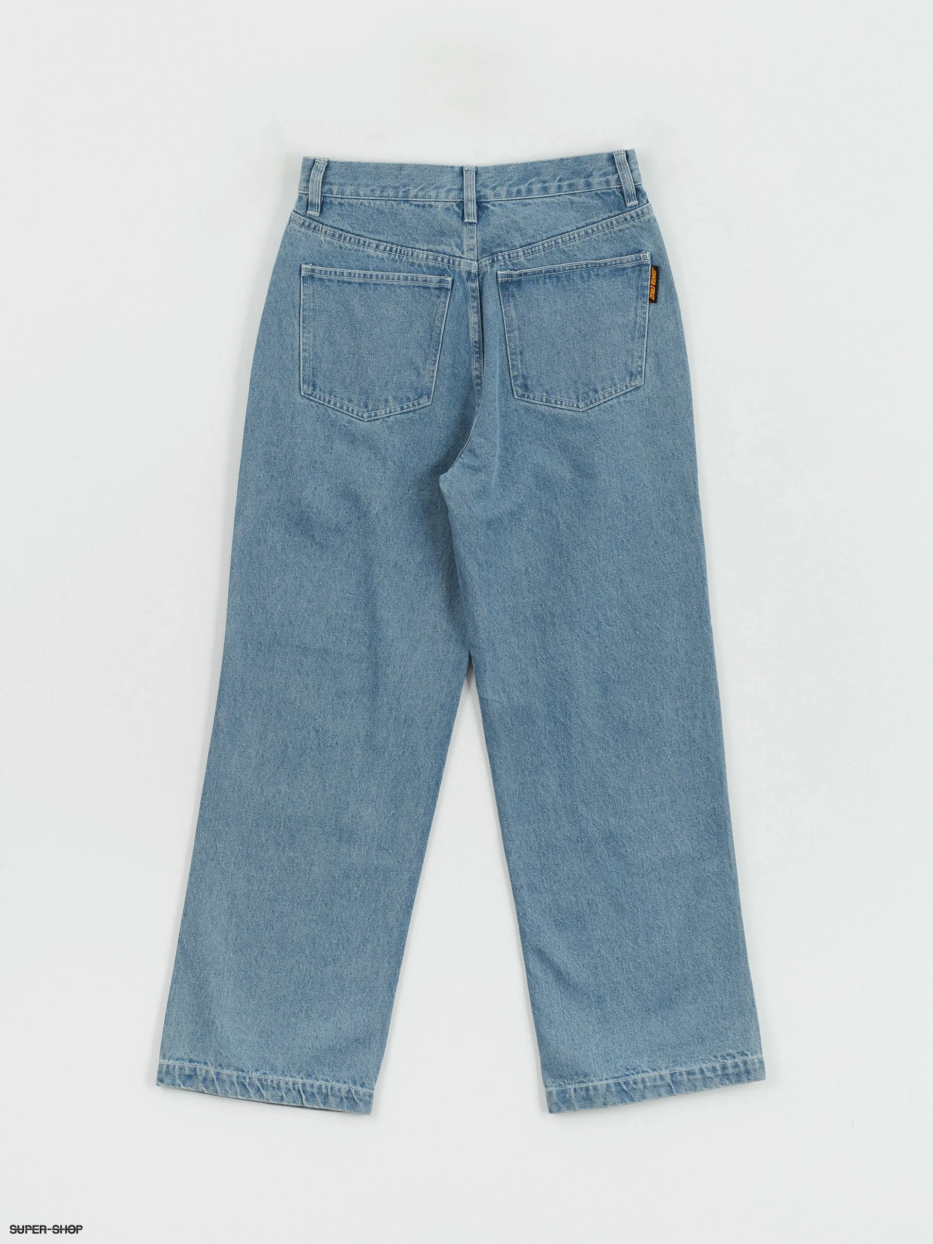 Santa Cruz Pants Classic Baggy Jeans Wmn (bleach blue)