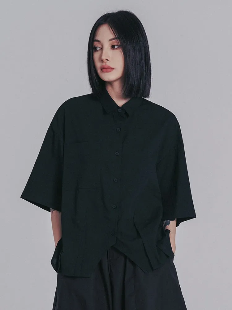 Spreece Patio Shirt - Black