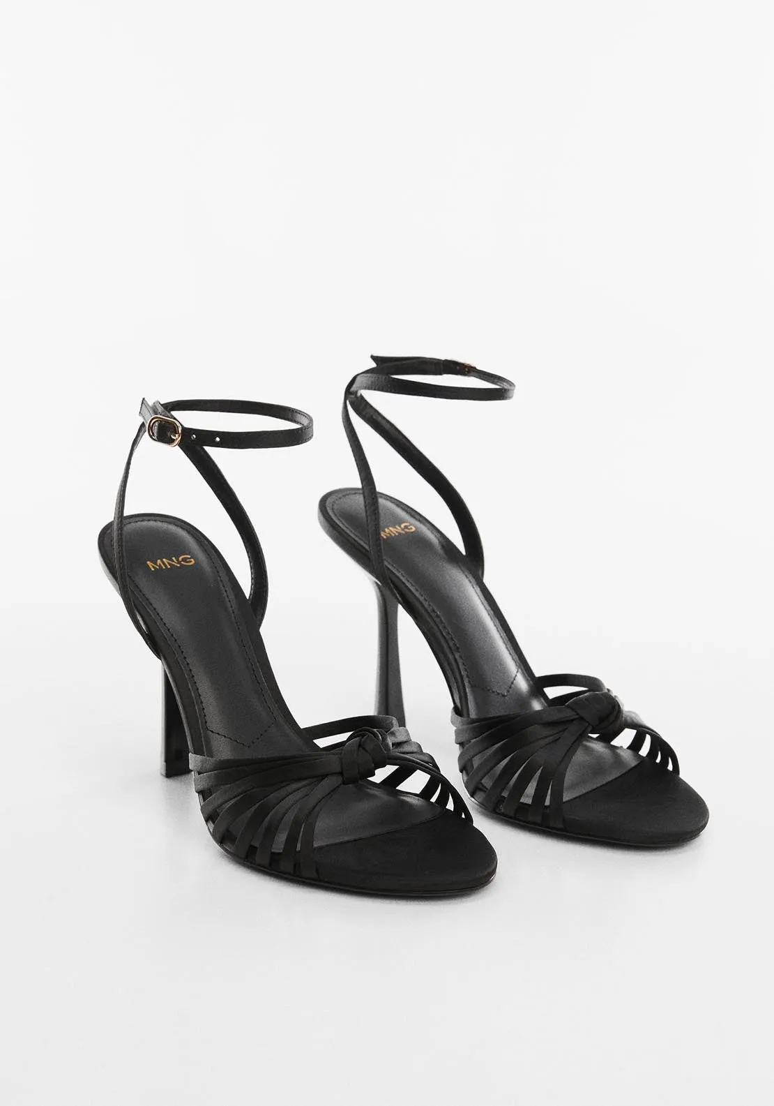 Strappy heeled sandals