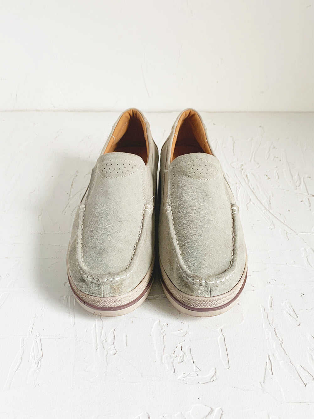 Suede Platform Loafers