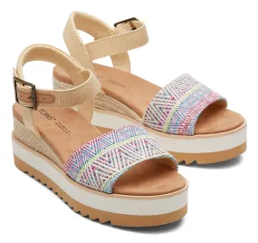 TOMS Diana Womens Wedge-Heeled Sandal