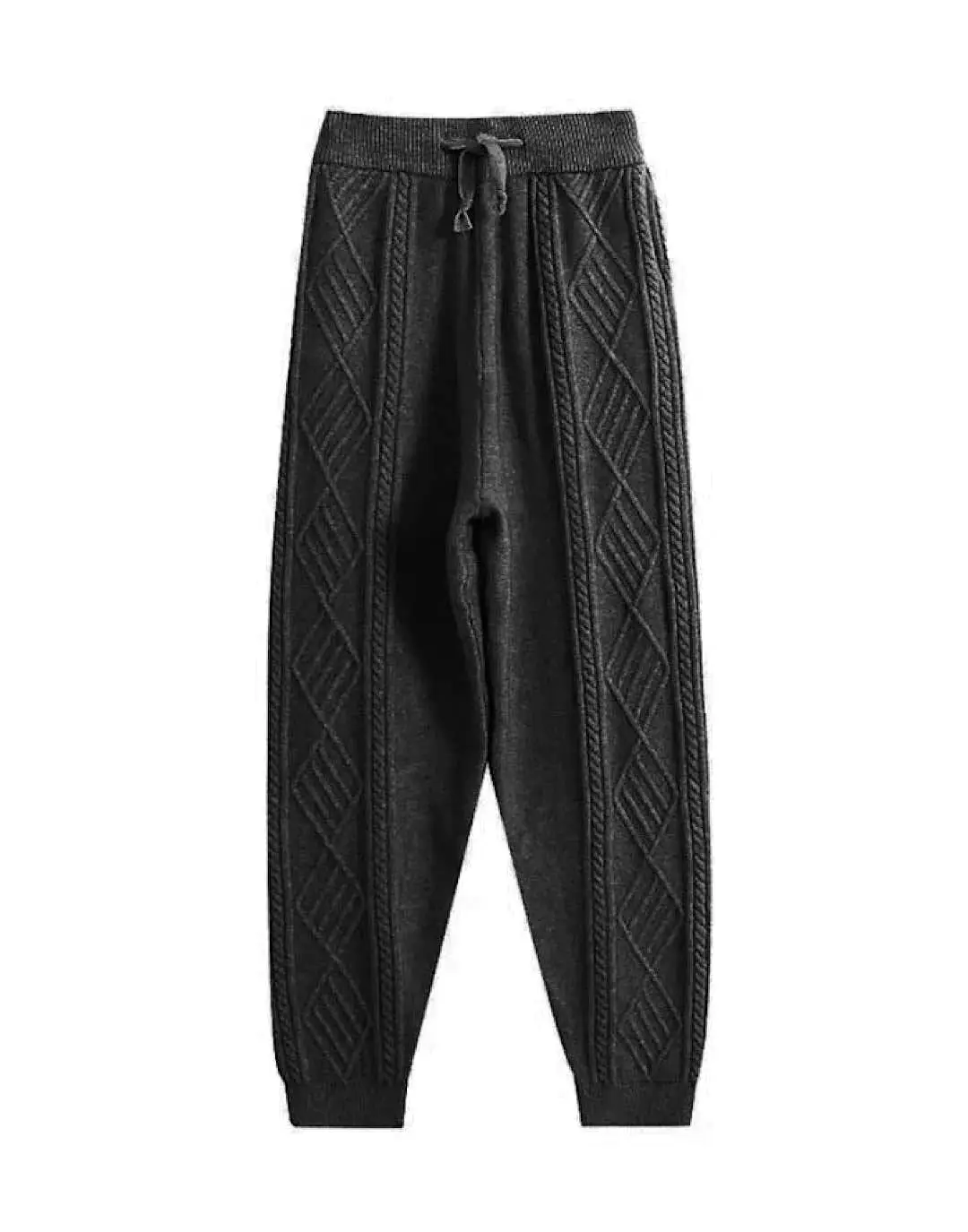 Twisted Rope Knitted Pants