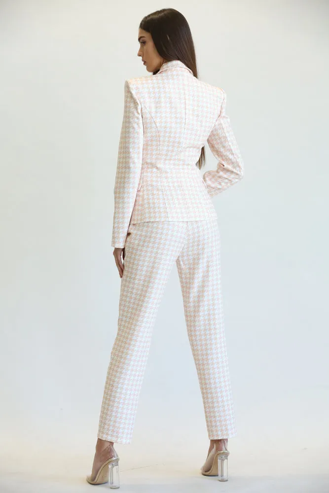 Two Piece Nude Hound Pant Suit