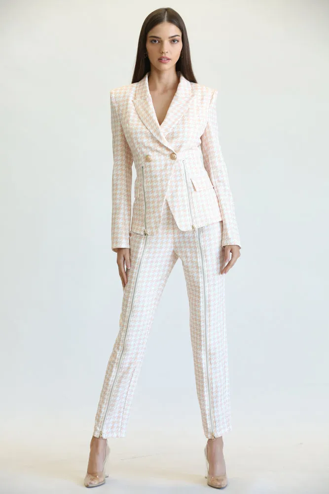 Two Piece Nude Hound Pant Suit